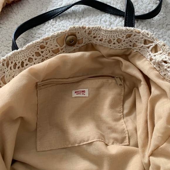 Mossimo large Boho tote Crochet Bag - Picture 9 of 9